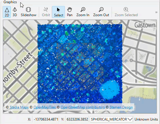 Using the Orbit tool